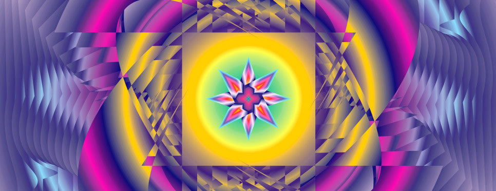 Hamza Arcan Illustration Artwork Mandala Print #007